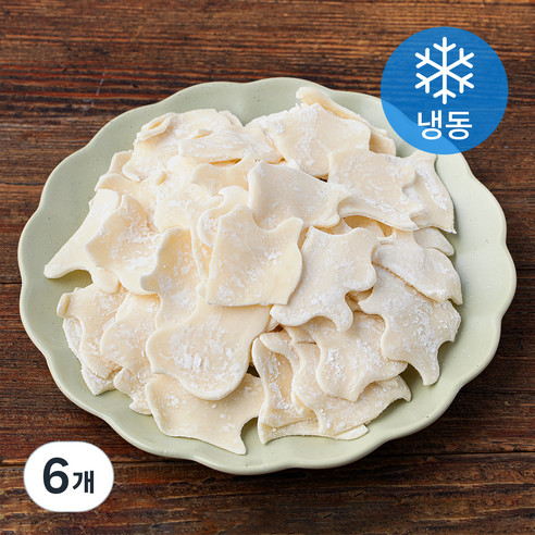 황소식품 생 감자수제비 (냉동), 1kg, 6개