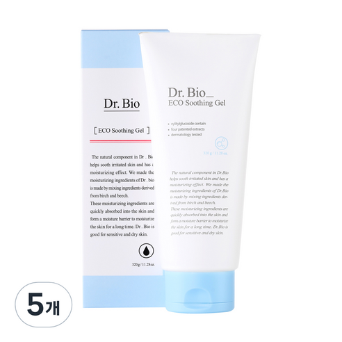 닥터바이오 에코 수딩젤, 320ml, 5개