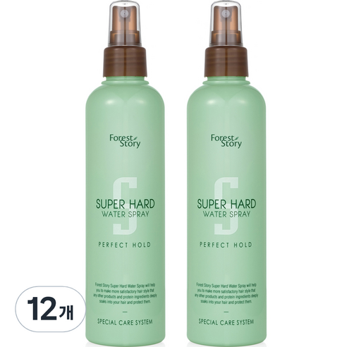 포레스트스토리 슈퍼 하드 워터 스프레이, 252ml, 12개
