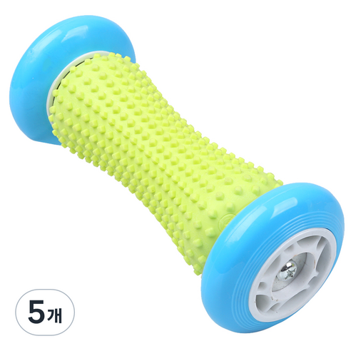메디앤스토리 발 마사지 롤러, 5개, 블루