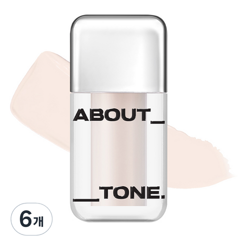 어바웃톤 스킨 레이어 커버 핏 컨실러 5.6g, 19 페어, 6개