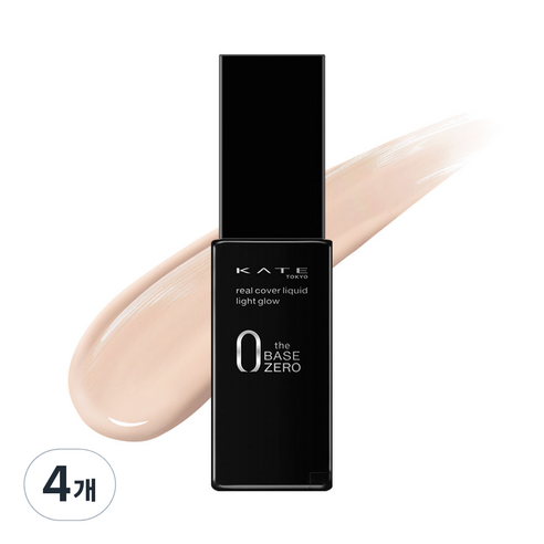 케이트 리얼 커버 라이트 글로우 리퀴드 파운데이션 30ml, 06, 4개