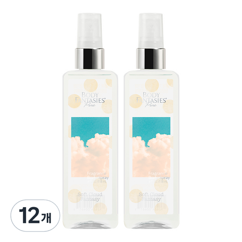 바디판타지 바디미스트 퓨어 소프트 클라우드 판타지, 118ml, 12개