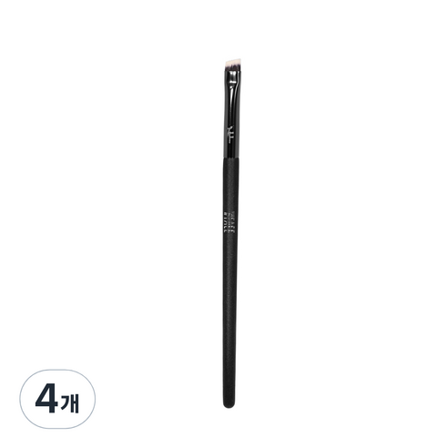 칠페이스 다크그레이 344 앵글 아이브로우 브러쉬, 혼합색상, 4개