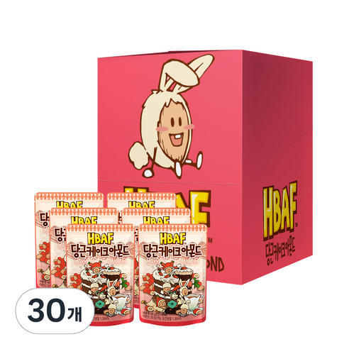 바프 당근케이크 아몬드, 40g, 30개