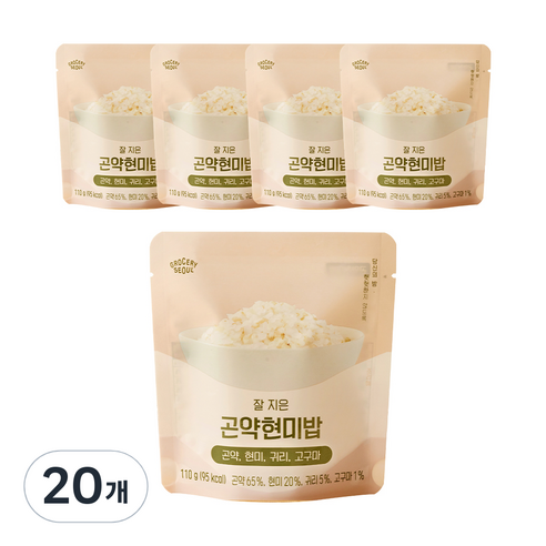 그로서리서울 곤약현미밥, 110g, 20개