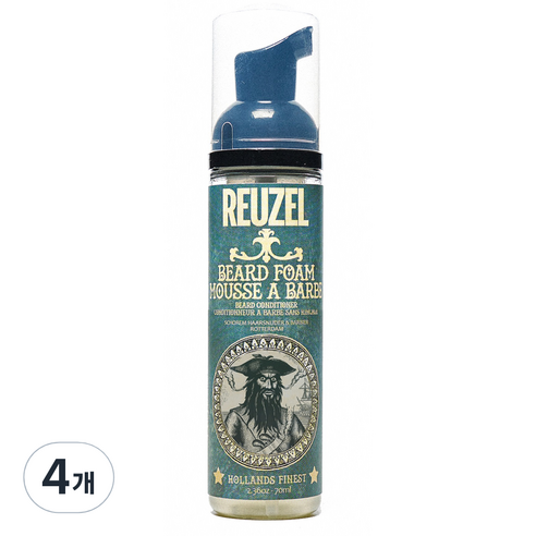 리우젤 비어드 폼, 70ml, 4개