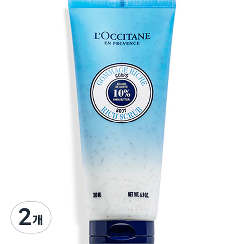 록시땅 시어 버터 울트라 리치 바디 스크럽, 200ml, 2개
