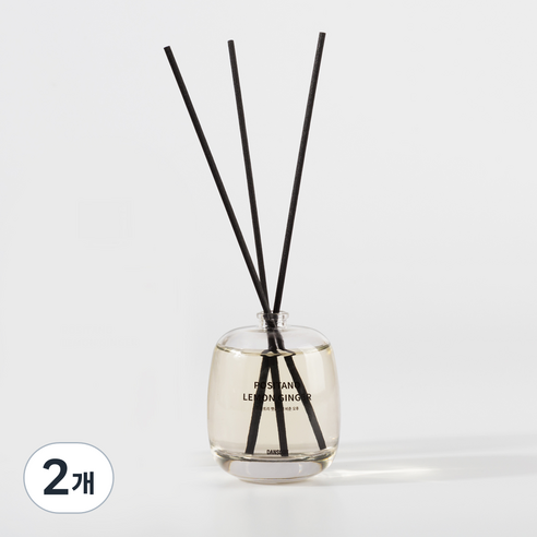 단순생활 아로마 디퓨저, 포지타노 레몬진저, 100ml, 2개