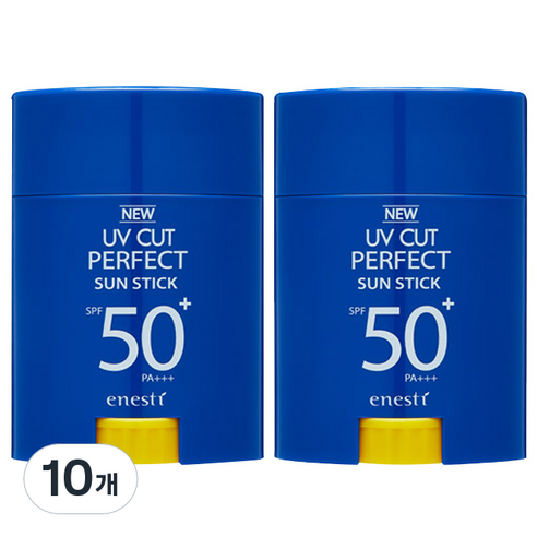 에네스티 뉴 UV컷 퍼펙트 썬스틱 SPF50+ PA+++, 20g, 10개