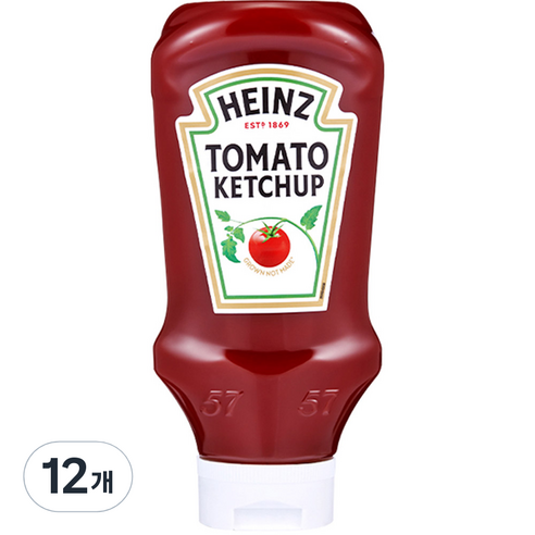 하인즈 토마토 케찹, 570g, 12개