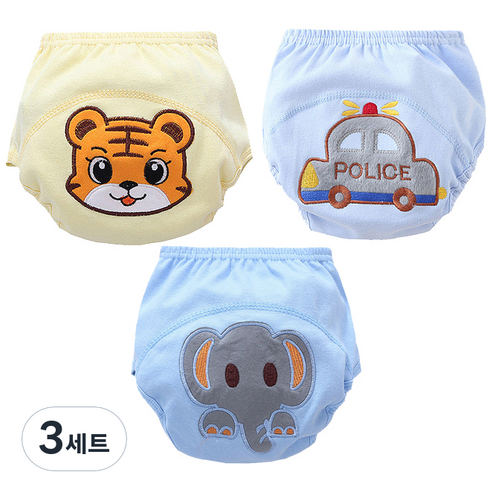 조이멀티 배변훈련팬티 2입 남아, 랜덤발송, 3세트