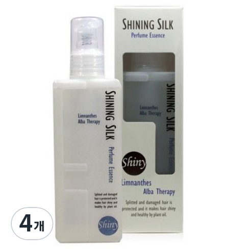 샤이닝 실크 퍼퓸 헤어 에센스, 155ml, 4개