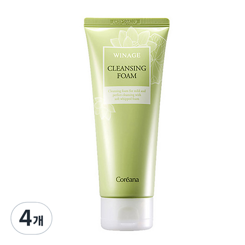 코리아나 위네이지 클렌징 폼, 150ml, 4개