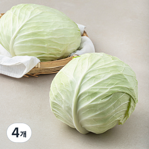 국내산 양배추, 2개입, 4개