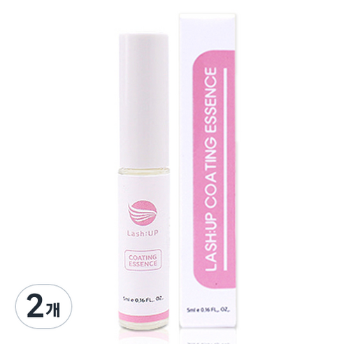 래쉬업 코팅 에센스 속눈썹 영양제, 5ml, 2개