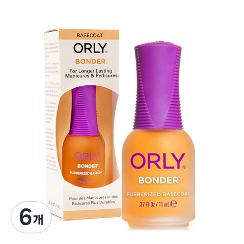 오를리 본더 베이스코트 11ml, 6개