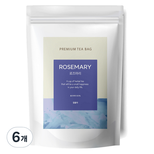 유리아 로즈마리 삼각티백, 6개, 30개입, 1.2g