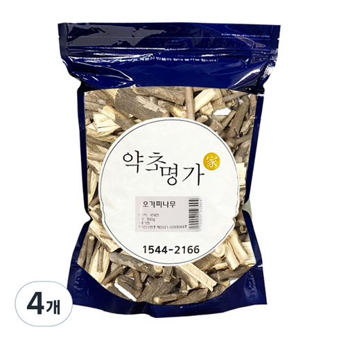 약초명가 오가피나무 한방재료, 300g, 4개