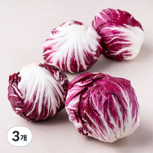 국내산 라디치오, 1kg, 3개, 1kg