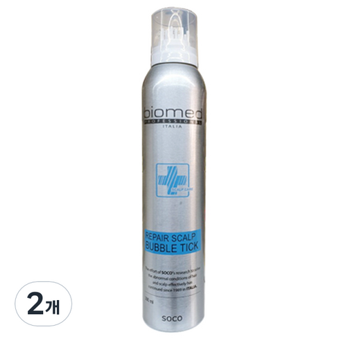 바이오메드 프로페셔널 스캘프 버블틱 헤어 모이스춰라이저, 300ml, 2개