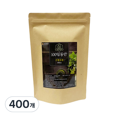 정앤정 100일동안 구절초차 삼각티백, 1.2g, 400개, 4개