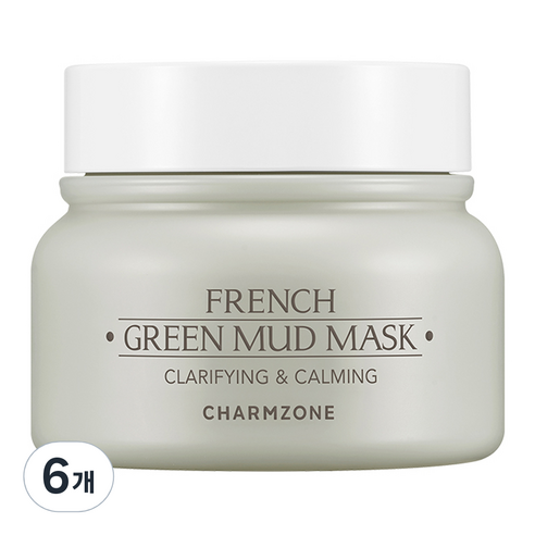 참존 프렌치 그린 머드 마스크 50ml, 6개, 1개입
