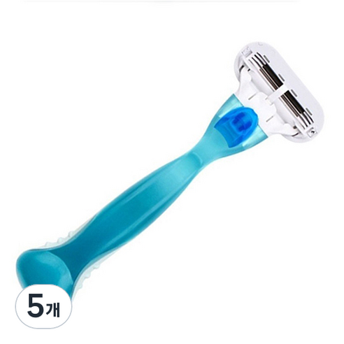 메디치트 여성용 3중날 면도기, 5개, 1개입