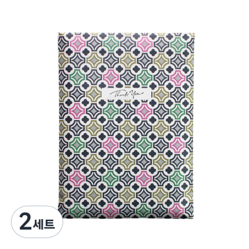 기프트백 20p + 스티커 20p 세트, 마루, 2세트
