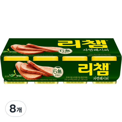 [동원] 리챔 자연레시피, 200g, 8개
