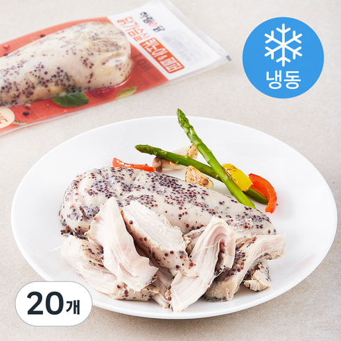 하림e닭 닭가슴살 수비드 퀴노아 & 페퍼 (냉동), 115g, 20개