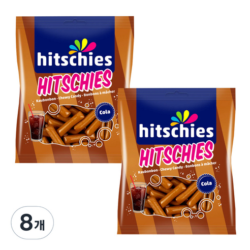 히치스 콜라향 수수깡 젤리, 125g, 8개