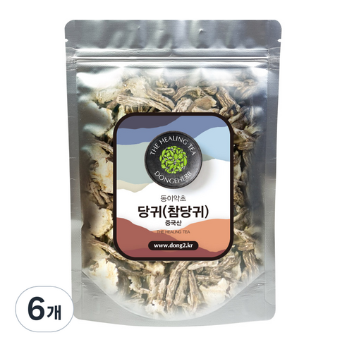 동이약초 참당귀, 150g, 6개