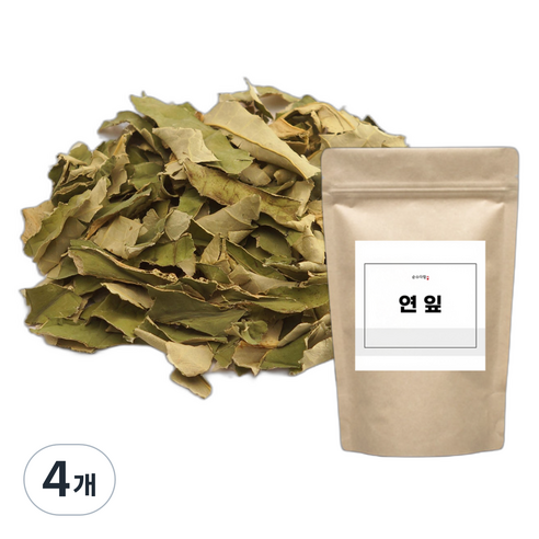 순수다함 연잎, 100g, 1개입, 4개