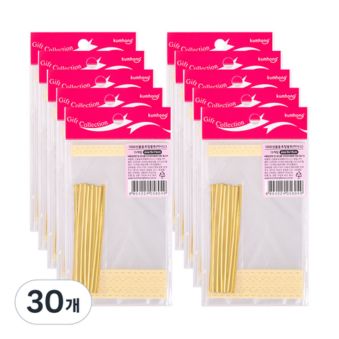 금홍팬시 선물용 포장 봉투 초미니 15p, 혼합색상, 30개