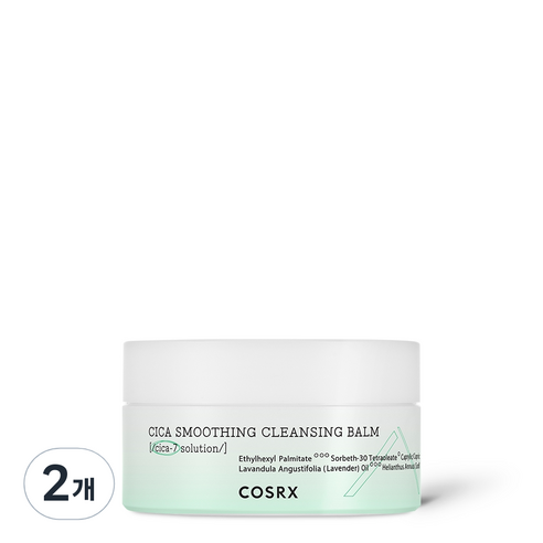 코스알엑스 퓨어 핏 시카 스무딩 클렌징 밤, 120ml, 2개