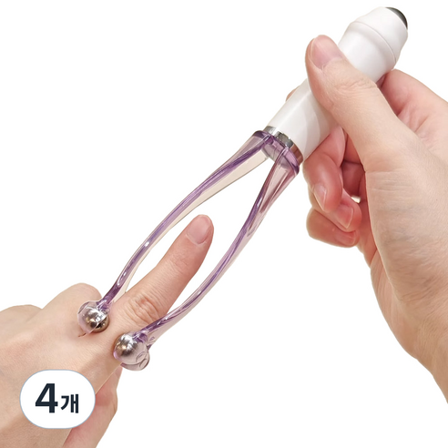 모나코올리브 손가락 스트레칭 핑거마스터 마사지기, 4개, 핑거마스터 퍼플
