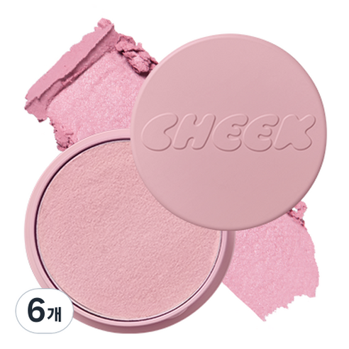 토니모리 치크톤 젤리 블러셔 3.5g, 6개, 01 포그핑크