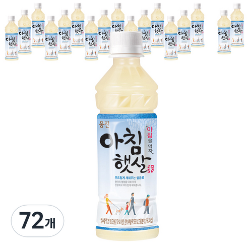 웅진 아침햇살, 340ml, 72개