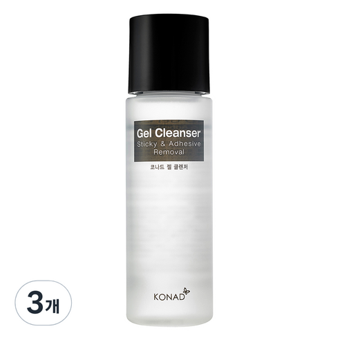 코나드 젤 클렌저, 100ml, 3개