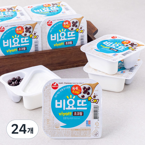 비요뜨 초코팝 12p, 138g, 24개
