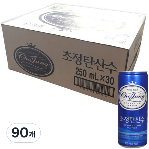 초정탄산수, 250ml, 90개