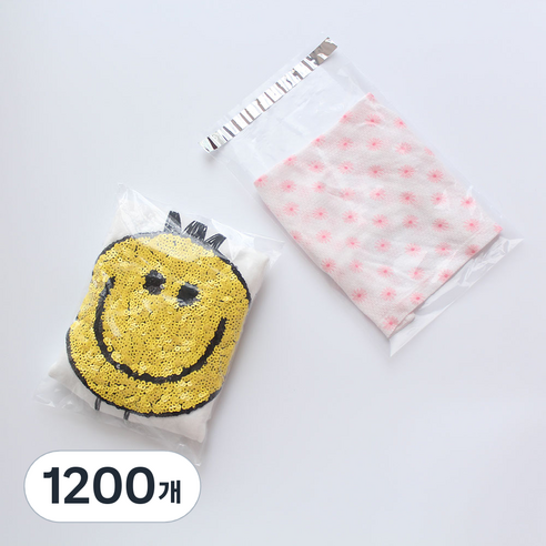 PE 폴리 속지 실링봉투 펀치, 1200개