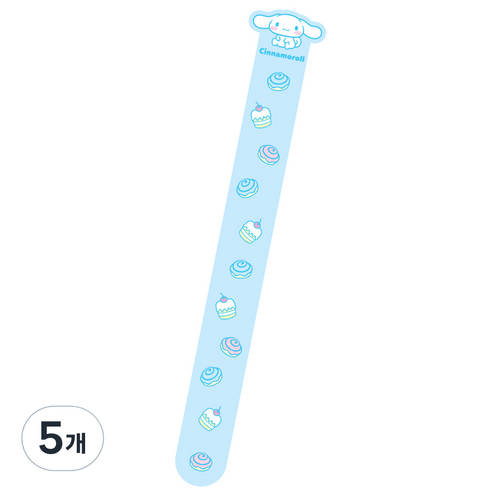 산리오 캐릭터즈 네일파일, 시나모롤, 5개