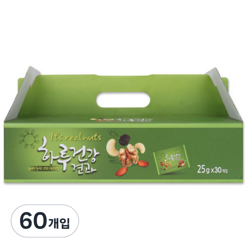 잇츠리얼넛츠 하루건강견과, 25g, 60개입