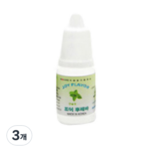 조이후레바 아로미조이 슬라임재료 10ml, 3개, 멘솔