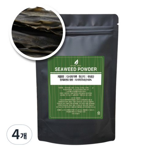 동이약초 다시마가루, 100g, 4개