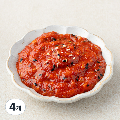 식탁위의사계 오징어젓갈 초무침, 150g, 4개
