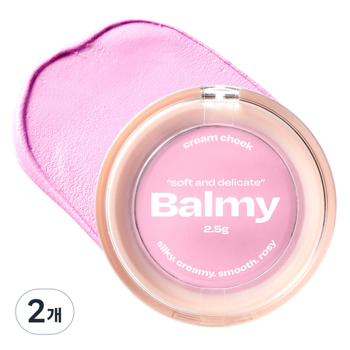 얼터너티브스테레오 바미 크림 치크 2.5g, 2개, 08 Sweet Lilac