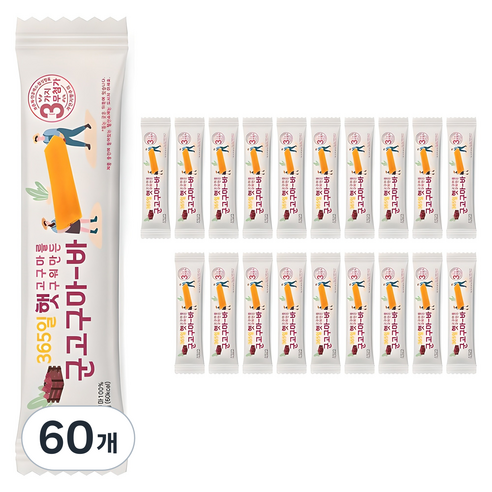 봄날인터내셔널 군고구마바, 22g, 60개